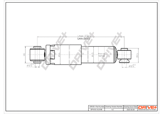 Shock Absorber (DP1610.10.0196)