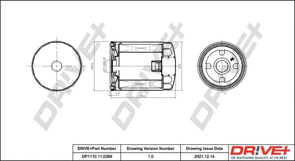 Oil Filter (DP1110.11.0269)