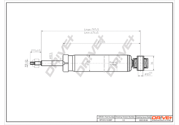 Shock Absorber (DP1610.10.0067)