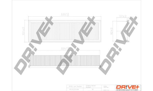 Air Filter (DP1110.10.0199)