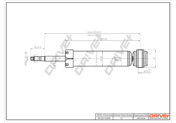 Shock Absorber (DP1610.10.0050)