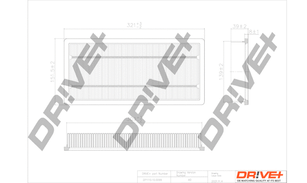 Air Filter (DP1110.10.0099)