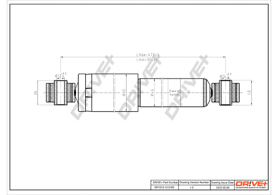 Shock Absorber (DP1610.10.0165)