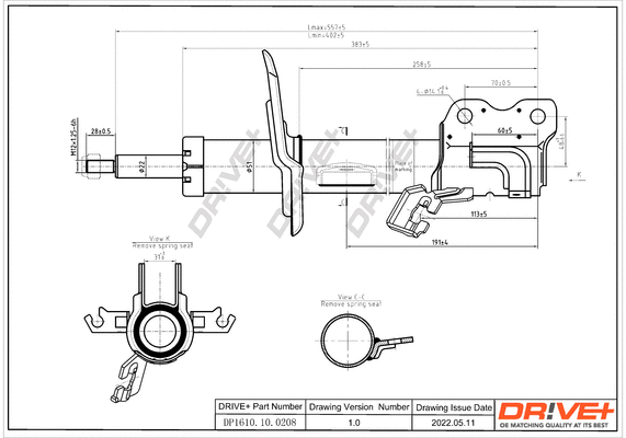 Shock Absorber (DP1610.10.0208)