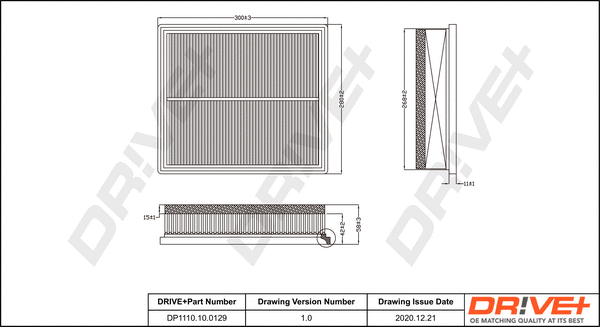 Air Filter (DP1110.10.0129)
