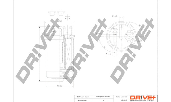 Fuel Filter (DP1110.13.0067)