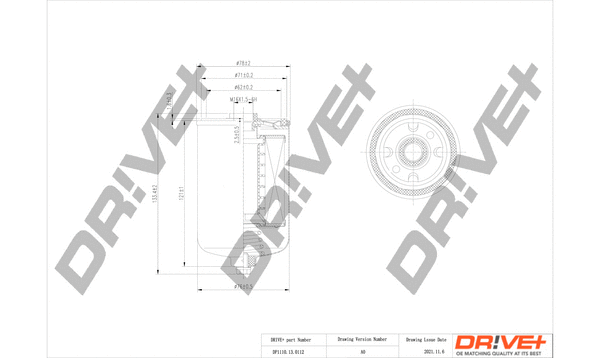 Fuel Filter (DP1110.13.0112)