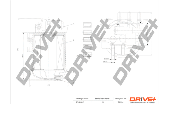 Fuel Filter (DP1110.13.0117)
