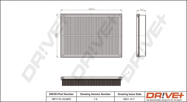 Air Filter (DP1110.10.0207)