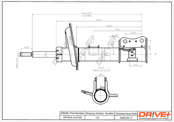 Shock Absorber (DP1610.10.0125)
