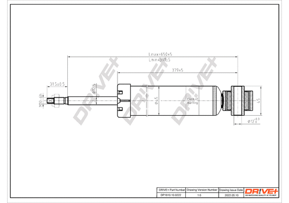 Shock Absorber (DP1610.10.0222)
