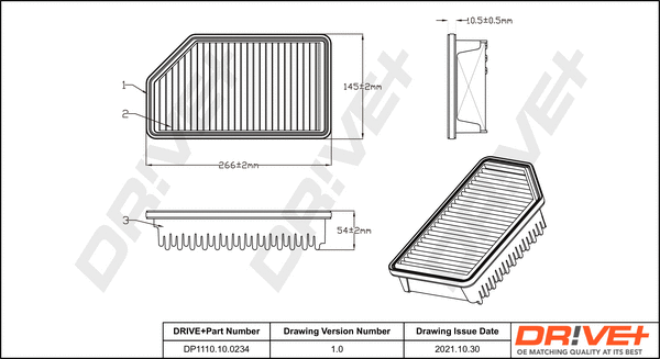 Air Filter (DP1110.10.0234)