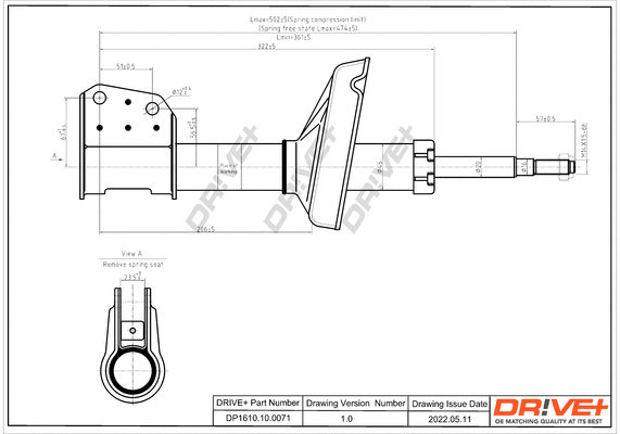 Shock Absorber (DP1610.10.0071)