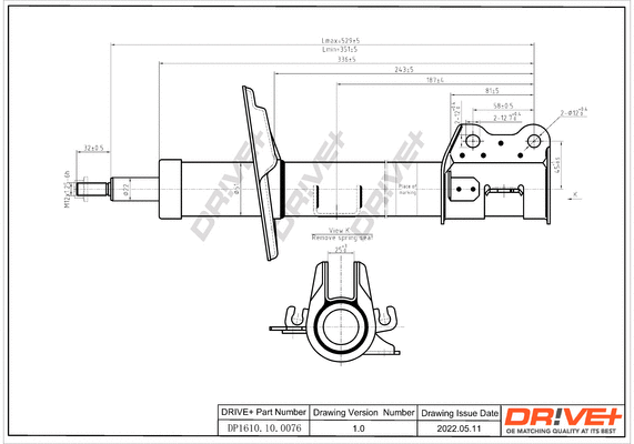Shock Absorber (DP1610.10.0076)