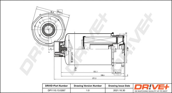 Fuel Filter (DP1110.13.0267)