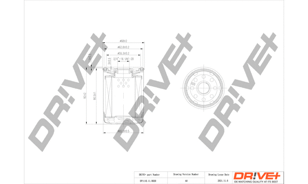 Oil Filter (DP1110.11.0020)