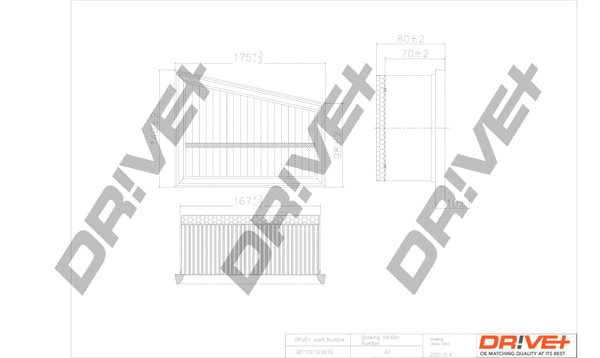 Air Filter (DP1110.10.0070)