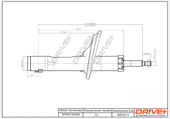 Shock Absorber (DP1610.10.0034)