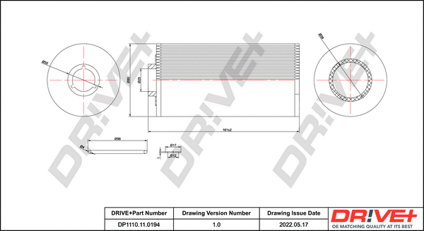 Oil Filter (DP1110.11.0194)