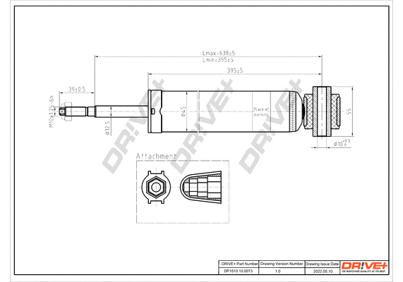 Shock Absorber (DP1610.10.0073)