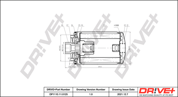 Oil Filter (DP1110.11.0125)