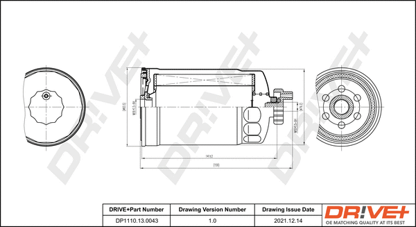 Fuel Filter (DP1110.13.0043)