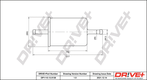 Fuel Filter (DP1110.13.0138)
