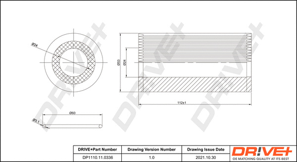 Oil Filter (DP1110.11.0336)