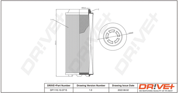 Air Filter (DP1110.10.0715)