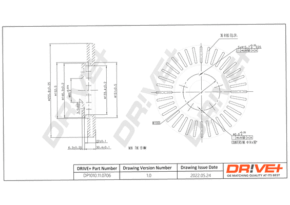 Brake Disc (DP1010.11.0706)