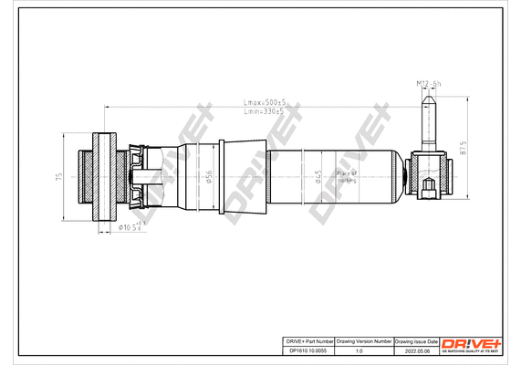 Shock Absorber (DP1610.10.0055)