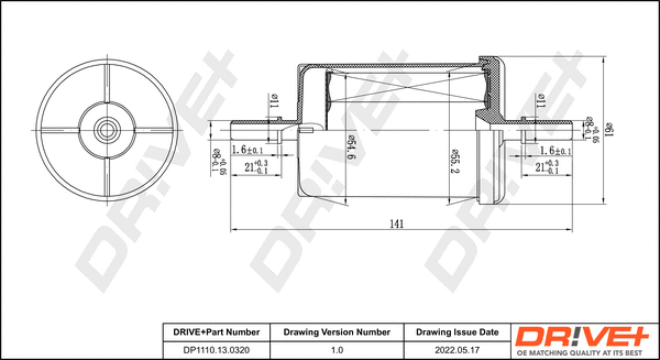 Fuel Filter (DP1110.13.0320)