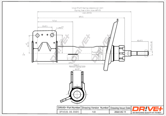 Shock Absorber (DP1610.10.0104)