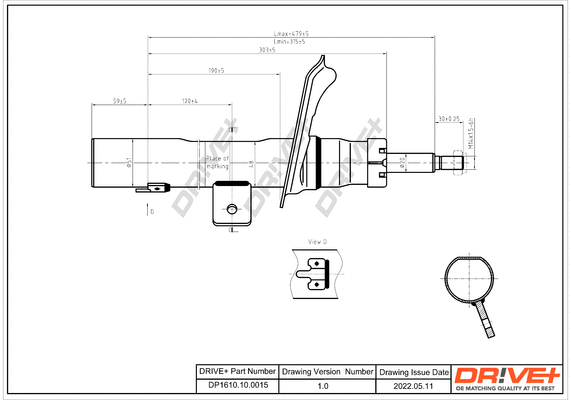 Shock Absorber (DP1610.10.0015)
