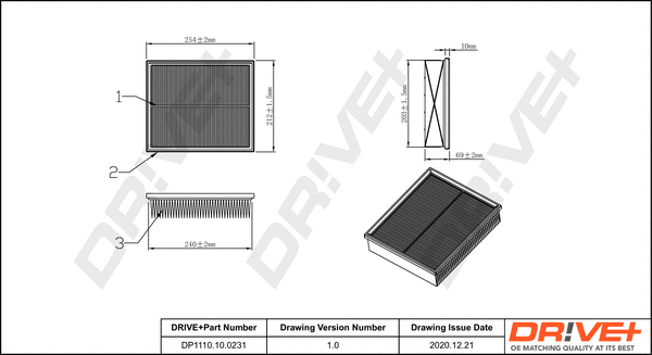 Air Filter (DP1110.10.0231)