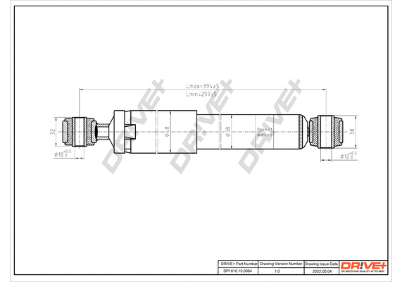 Shock Absorber (DP1610.10.0084)