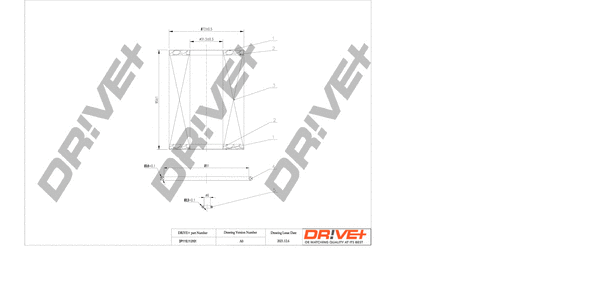 Oil Filter (DP1110.11.0101)