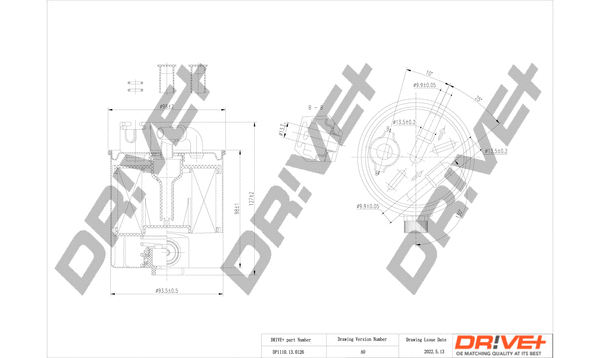 Fuel Filter (DP1110.13.0126)