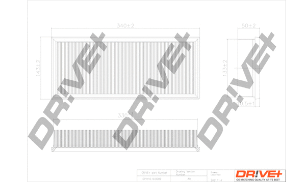 Air Filter (DP1110.10.0089)