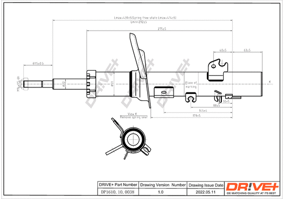 Shock Absorber (DP1610.10.0038)