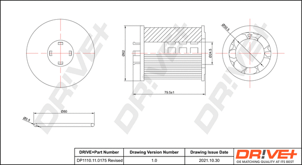 Oil Filter (DP1110.11.0175)