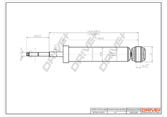 Shock Absorber (DP1610.10.0127)