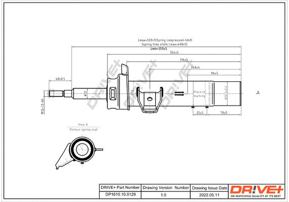 Shock Absorber (DP1610.10.0129)