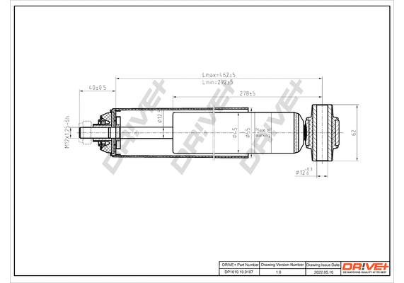 Shock Absorber (DP1610.10.0107)