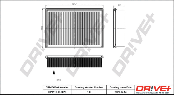 Air Filter (DP1110.10.0079)