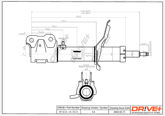 Shock Absorber (DP1610.10.0121)
