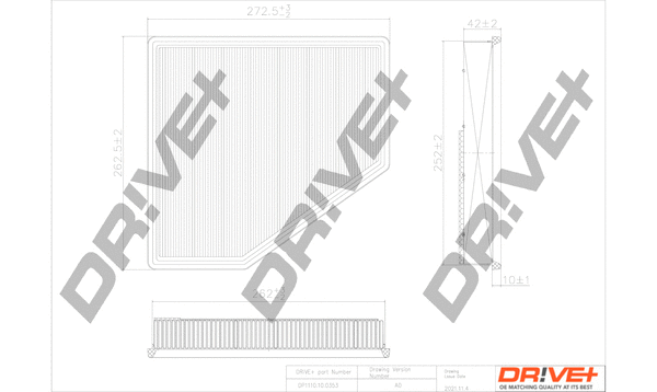 Air Filter (DP1110.10.0353)