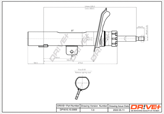 Shock Absorber (DP1610.10.0069)