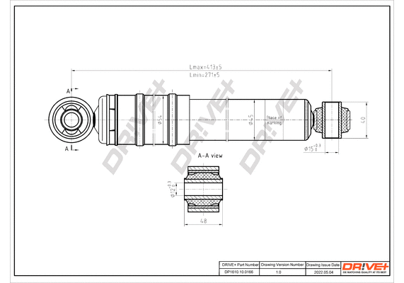 Shock Absorber (DP1610.10.0166)