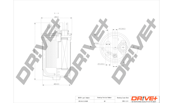 Fuel Filter (DP1110.13.0108)